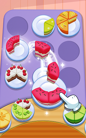 Cake Sort gameplay